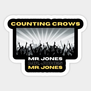 Mr Jones Sticker